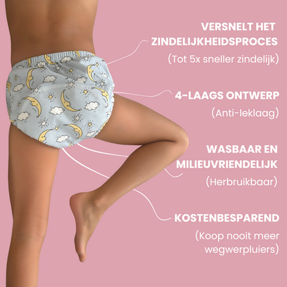 Zindelijkheidsbroekjes. Comfortabel & Zelfverzekerd Op Weg naar Zindelijkheid